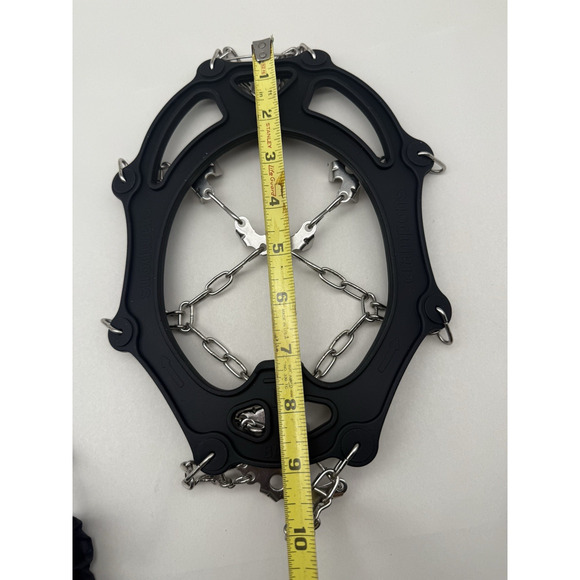 Ice Snow Anti Slip Spikes Grips Grippers Crampons Ice Cleats For Shoes Boot XL - Picture 11 of 14